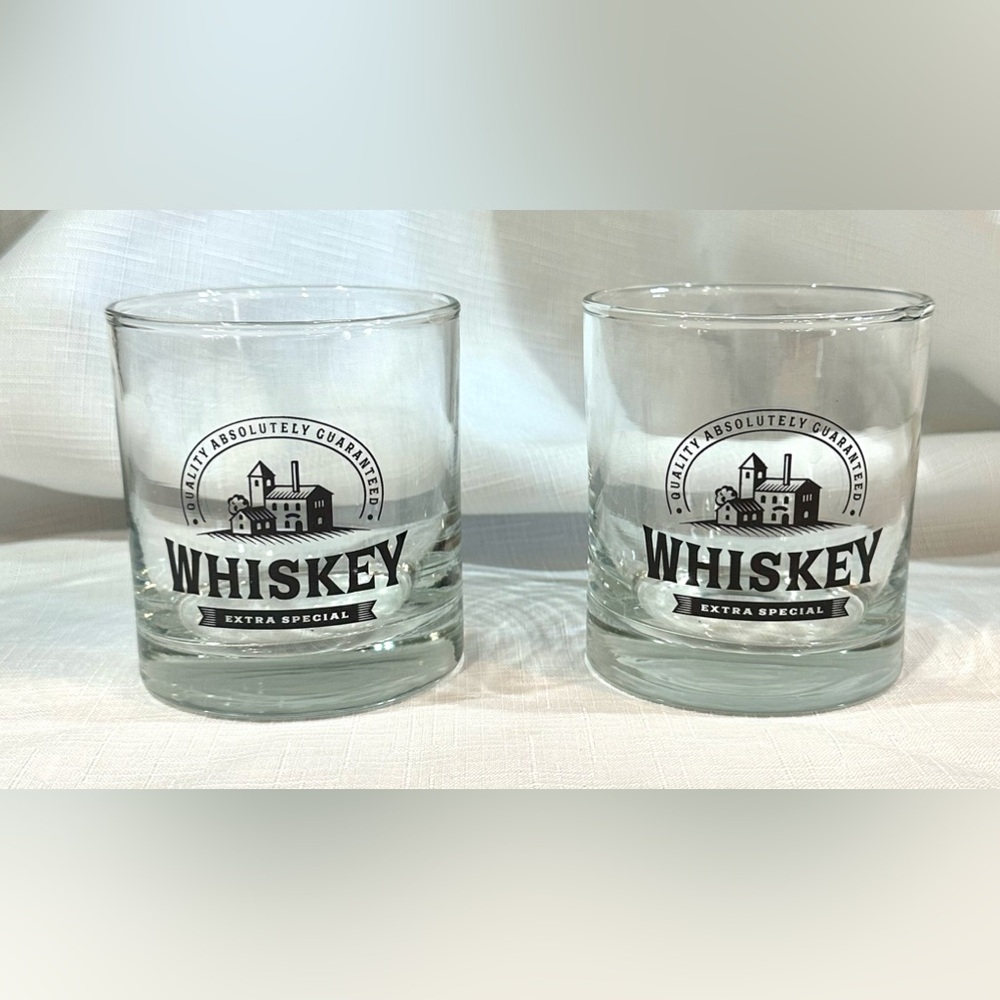 2 ~ Old Fashioned CRISTAR LEXINGTON Extra Special Whiskey 10.5 Oz Rocks Glass